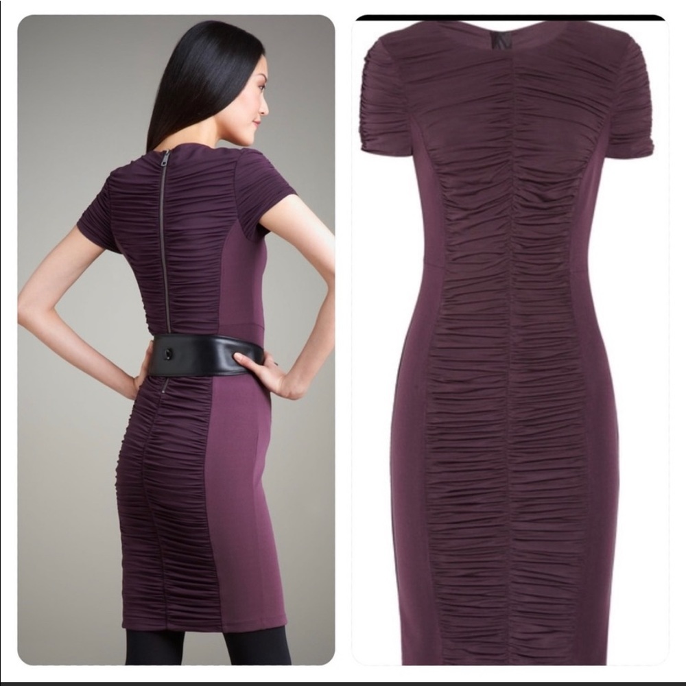 Gorgeous Burberry London ruched dress - Picture 3 of 8